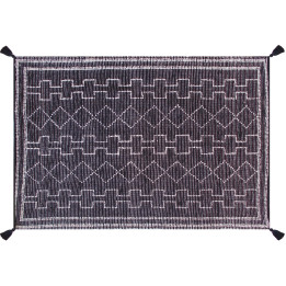 Gimie Teppich Charbon/Ivoire 120 X 180