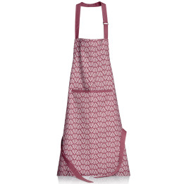 Tablier de cuisine enduit Pompei Orchidée 72 x 85