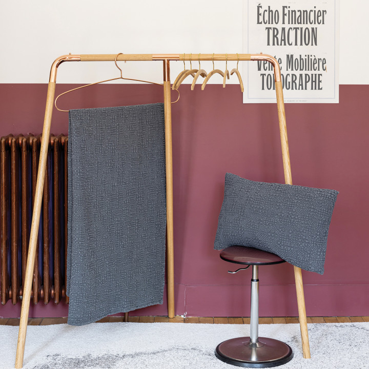 Coussin Tana Cendre 40 x 65