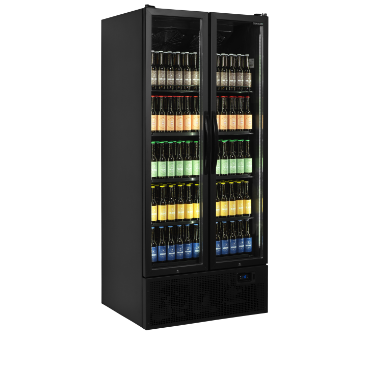 Vitrine réfrigérée noire FS890H BLACK