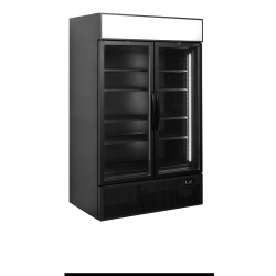 Vitrine réfrigérée noire FSC1200H BLACK