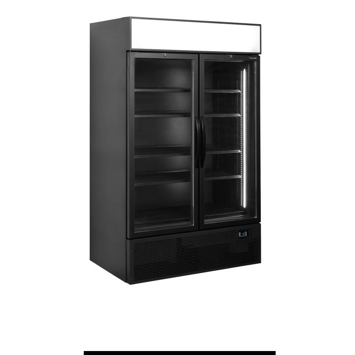 Vitrine réfrigérée noire FSC1200H BLACK
