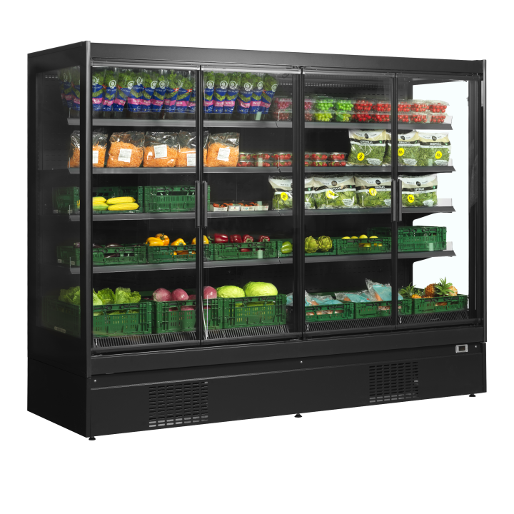 Vitrine réfrigérée pour supermarché à froid positif EXTRA2500CD