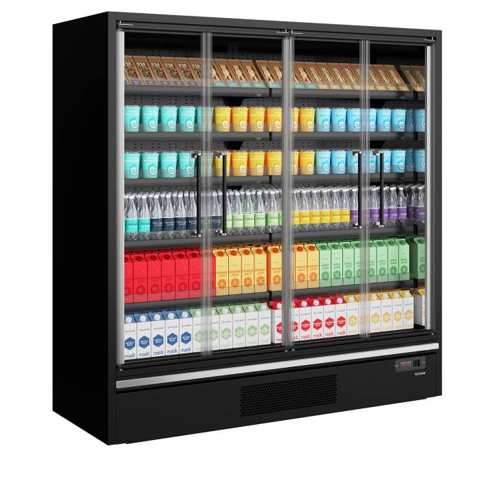 Vitrine réfrigérée pour supermarché Galaxy+ GP20FGD Black