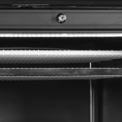 Vitrine à froid négatif, ouverture vers la gauche UFSC371G Black L/H