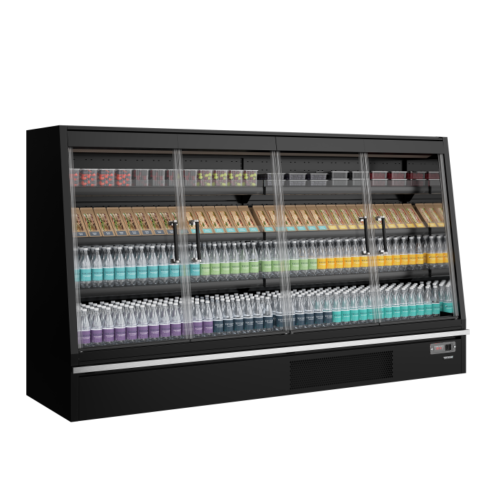 Vitrine réfrigérée pour supermarché Galaxy+ GPL26FGD Black