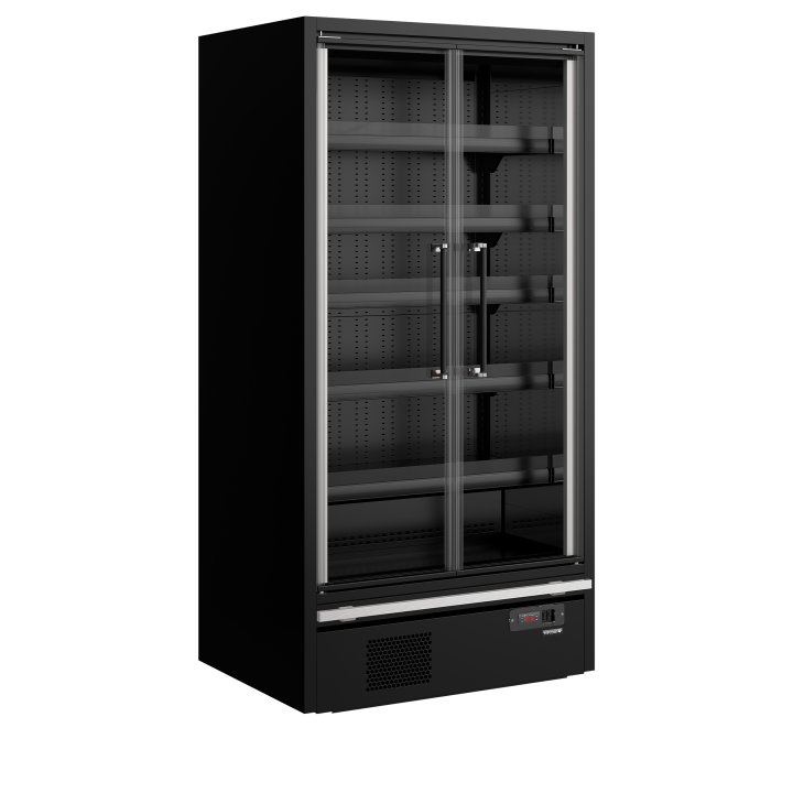 Vitrine réfrigérée pour supermarché Galaxy+ GP10FGD Maxi Black