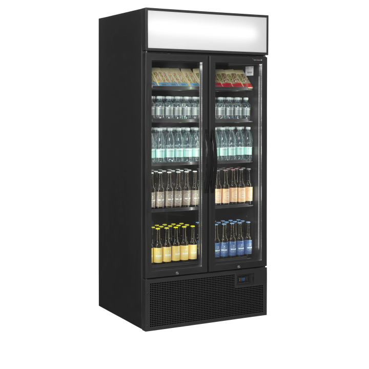 Vitrine réfrigérée noire FSC891H Black