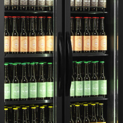 Vitrine réfrigérée noire FSC891H Black