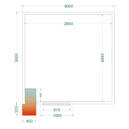 Chambre froide CRPF3030WD