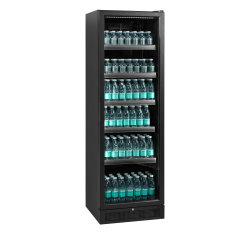 Vitrine réfrigérée noire SCU1425H