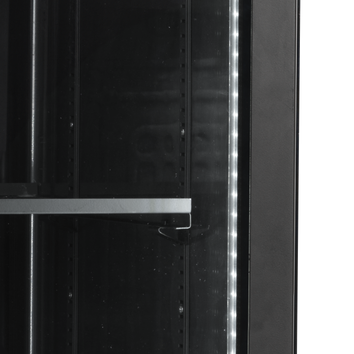 Vitrine réfrigérée noire SCU1425H
