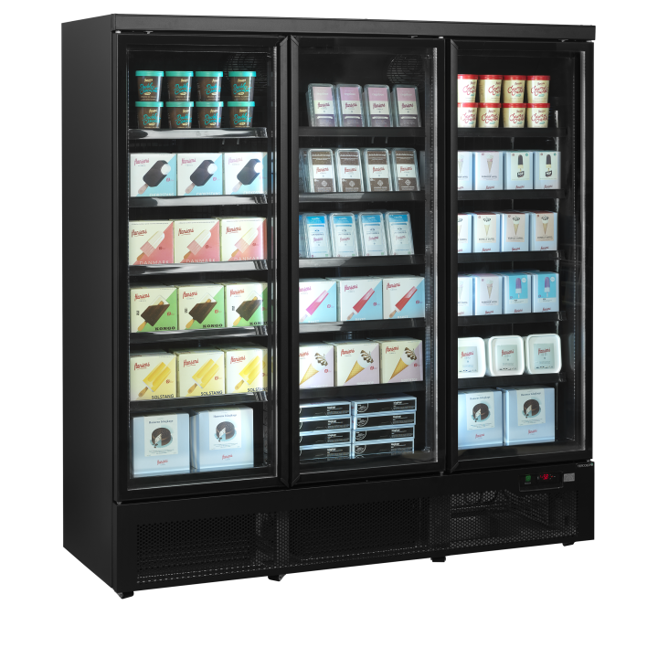Congélateurs verticaux de vitrine Atom Maxi F3DBB