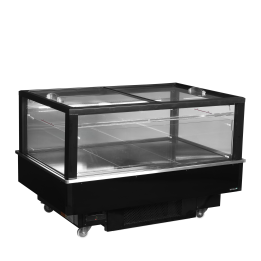 Réfrigérateur/congélateur noir pour achats impulsifs EIB-D1015-B1