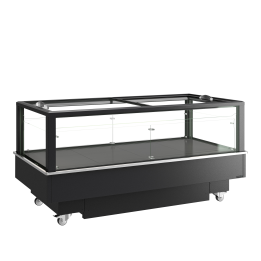 Réfrigérateur/congélateur noir pour achats impulsifs EIB-D1020-B1