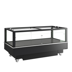 Réfrigérateur/congélateur noir pour achats impulsifs EIB-D1020-B1