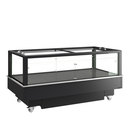 Réfrigérateur/congélateur noir pour achats impulsifs EIB-D1020-B1