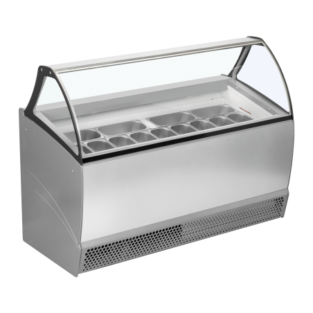 Vitrine ventilée pour glace en bac BERMUDA RV13 - ISA
