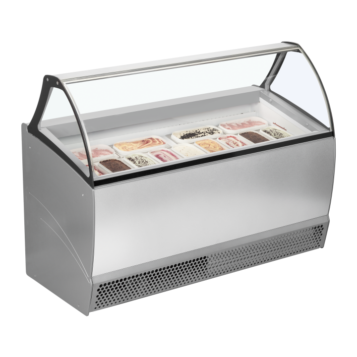 Vitrine ventilée pour glace en bac BERMUDA RV13 - ISA