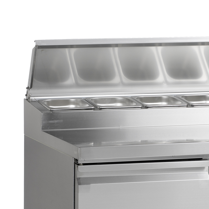 Comptoir de préparation de sandwich GN1/1 SS920