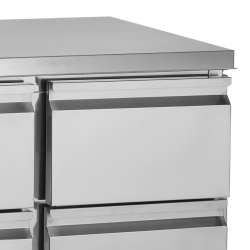 Comptoir de préparation de sandwich GN1/1 SS920