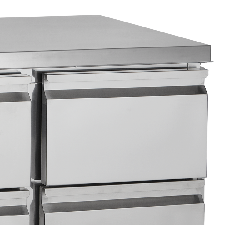 Comptoir de préparation de sandwich GN1/1 SS920