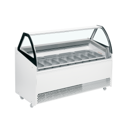Vitrine ventilée pour glace en bac BERMUDA VIEW RV13 - ISA