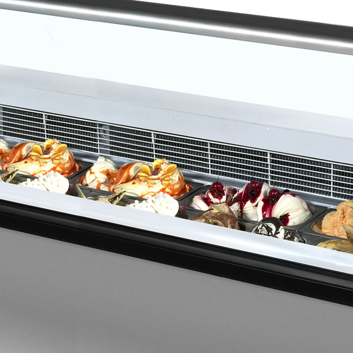 Vitrine pour glace en bac ISABELLA 10LX - ISA