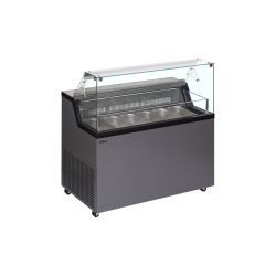 Vitrine pour glace en bac MIRABELLA 6