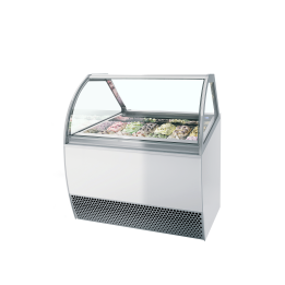 Vitrine ventilée pour glace en bac MILLENNIUM LX12 - ISA