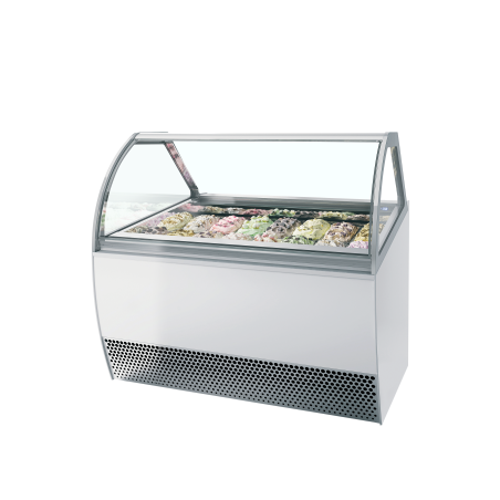 Vitrine ventilée pour glace en bac MILLENNIUM LX16 - ISA