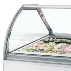 Vitrine ventilée pour glace en bac MILLENNIUM LX16 - ISA