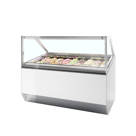 Vitrine ventilée pour glace en bac MILLENNIUM ST18 - ISA