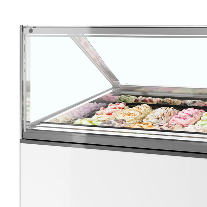 Vitrine ventilée pour glace en bac MILLENNIUM ST18 - ISA