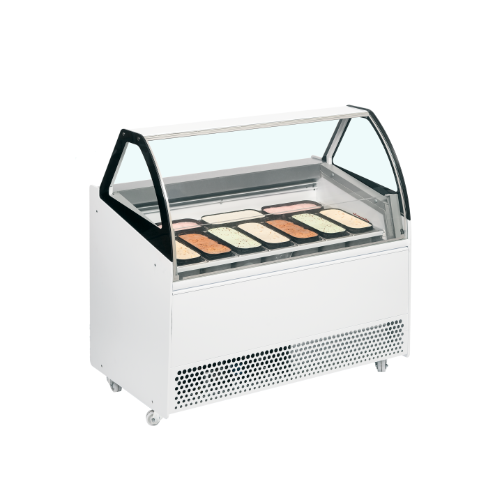 Vitrine ventilée pour glace en bac BERMUDA VIEW RV10 - ISA
