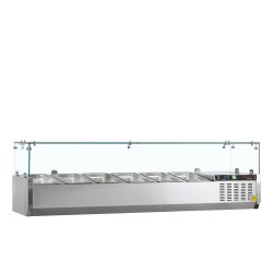 Vitrine réfrigérée GN1/4 GVC33-140
