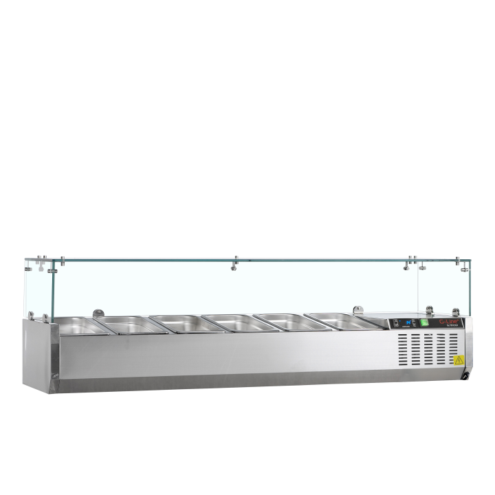 Vitrine réfrigérée GN1/4 GVC33-140