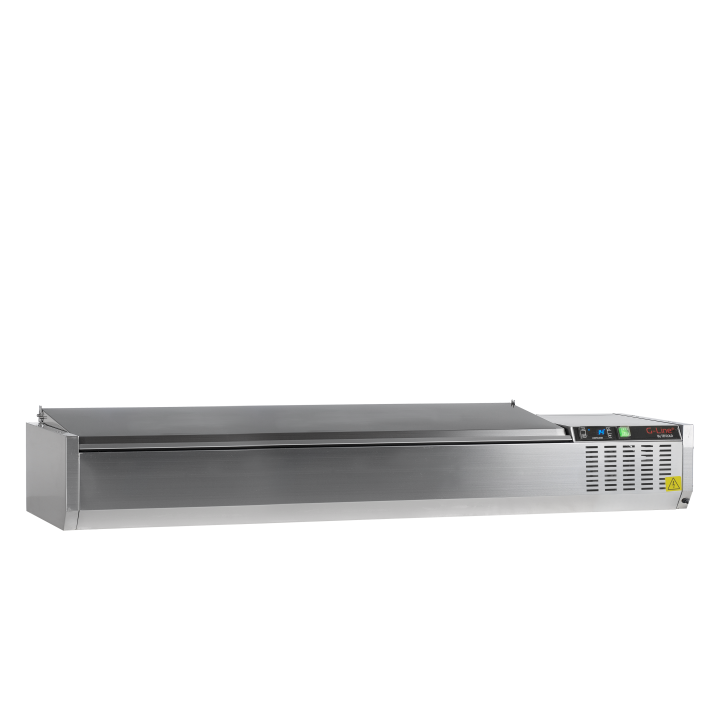 Vitrine réfrigérée GN1/4 GVC33-180 S/S