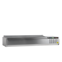 Vitrine réfrigérée GN1/3 GVC38-150 S/S