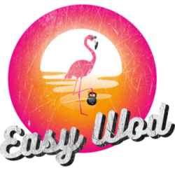 Baseball T-shirt unisexe noir et blanc EASY WOD | VERY BAD WOD — Noir · Taille L