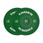 Disque Bumper Plate 1 KG | THORN+FIT EQUIPMENT — Vert · Taille TU