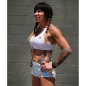 Short femme multicolore HONEYCOMB| SAVAGE BARBELL — Multicolor · Taille M