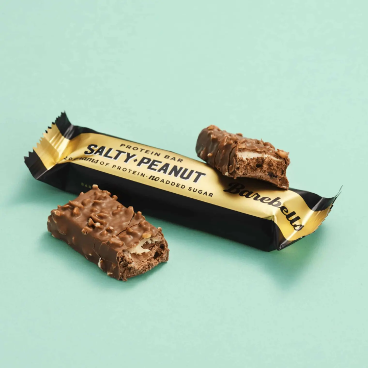 Pack de 12 Barres protéinées CACAHUÈTES SALÉES | BAREBELLS — 12 x 55 Gr · Taille TU