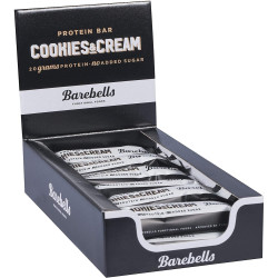 Pack de 12 Barres protéinées COOKIES ET CRÈME | BAREBELLS — 12 x 55 Gr · Taille TU
