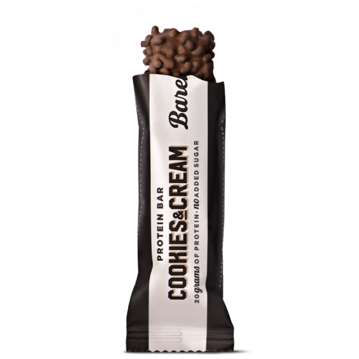 Pack de 12 Barres protéinées COOKIES ET CRÈME | BAREBELLS — 12 x 55 Gr · Taille TU
