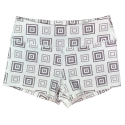 Short femme blanc BOX SQUAT| SAVAGE BARBELL — Blanc · Taille L