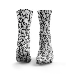 Chaussettes noires DEADLY SKULLS| HEXXEE SOCKS — Noir · Taille M (40-43)