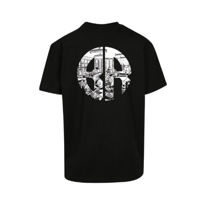 T-Shirt noir GYM RATS Heavy Oversized T | BARBELL REGIMENT — Noir · Taille L