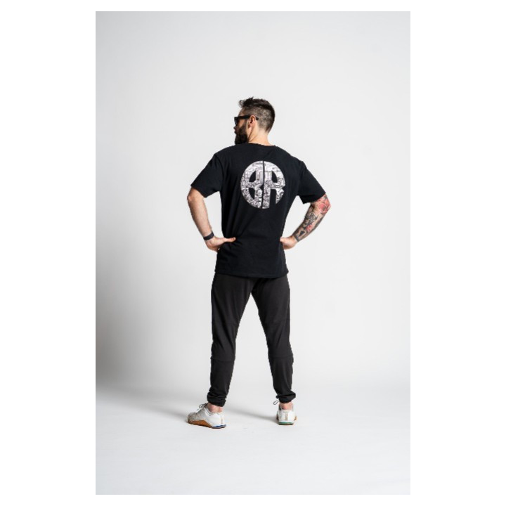 T-Shirt noir GYM RATS Heavy Oversized T | BARBELL REGIMENT — Noir · Taille L