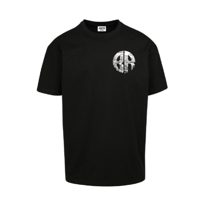 T-Shirt noir GYM RATS Heavy Oversized T | BARBELL REGIMENT — Noir · Taille XL